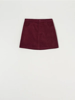 Sinsay - Spódnica mini - czerwony
