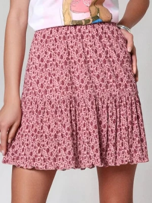 Sinsay - Spódnica mini w kwiaty - wielobarwny