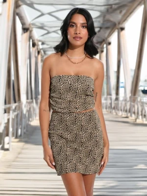 Sinsay - Spódnica mini - wielobarwny