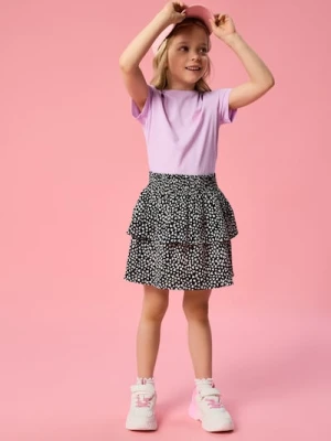 Sinsay - Spódnica mini ze wzorem w serca - wielobarwny