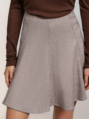 Sinsay - Spódnica w kratę - wielobarwny