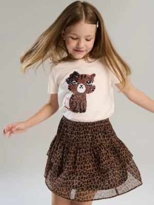 Sinsay - Spódnica we wzór zwierzęcy - wielobarwny