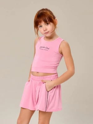 Sinsay - Spódnico-spodenki - różowy