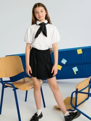 Sinsay - Spódnico-spodenki z wiskozą - czarny