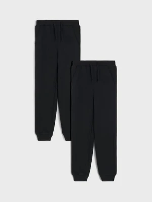 Sinsay - Spodnie 2 pack - czarny