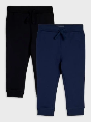 Sinsay - Spodnie 2 pack - granatowy