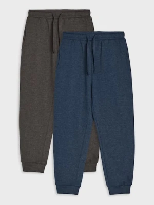 Sinsay - Spodnie 2 pack - granatowy