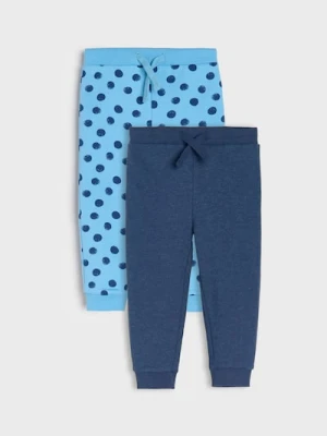 Sinsay - Spodnie 2 pack - niebieski