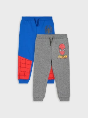 Sinsay - Spodnie 2 pack Spider-Man - niebieski