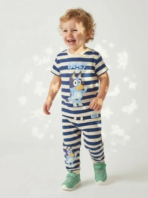 Sinsay - Spodnie Bluey - kremowy