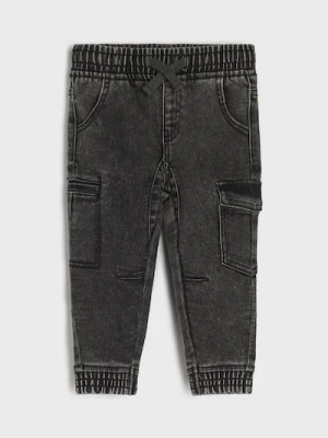 Sinsay - Spodnie cargo - szary