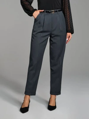 Sinsay - Spodnie chino - szary