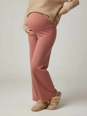 Sinsay - Spodnie ciążowe wide leg - różowy
