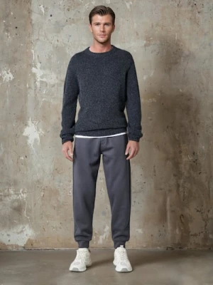 Sinsay - Spodnie comfort fit - green spruce