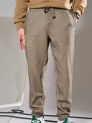 Sinsay - Spodnie comfort fit - szary