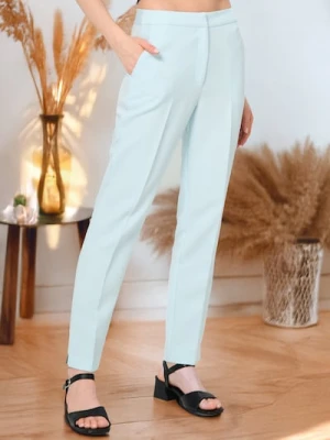 Sinsay - Spodnie cygaretki - błękitny