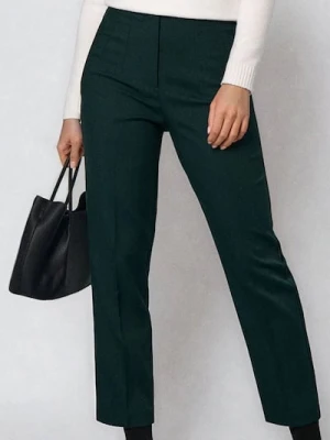 Sinsay - Spodnie cygaretki - zielony