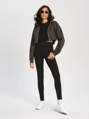 Sinsay - Spodnie - czarny