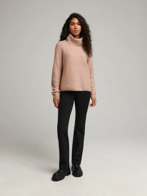 Sinsay - Spodnie - czarny