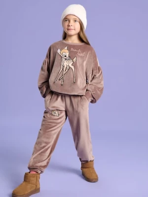 Sinsay - Spodnie Disney - brązowy