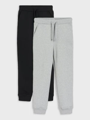 Sinsay - Spodnie dresowe 2 pack - szary