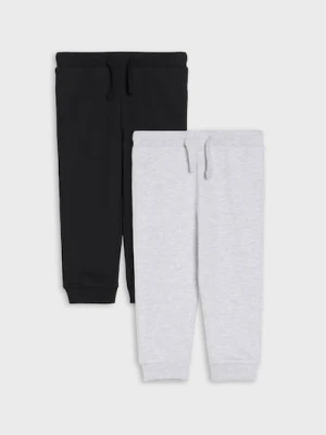 Sinsay - Spodnie dresowe 2 pack - szary