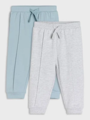 Sinsay - Spodnie dresowe 2 pack - szary