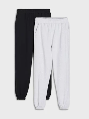 Sinsay - Spodnie dresowe 2 pack - wielobarwny