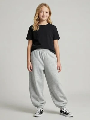 Sinsay - Spodnie dresowe balloon - szary