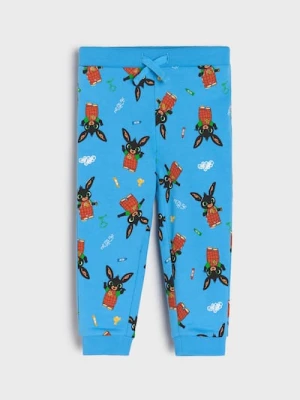 Sinsay - Spodnie dresowe Bing - niebieski