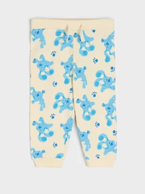 Sinsay - Spodnie dresowe Blue - kremowy