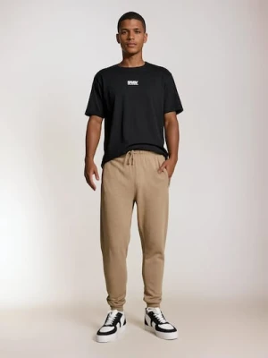 Sinsay - Spodnie dresowe - brązowy