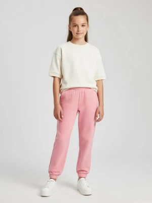 Sinsay - Spodnie dresowe - brązowy