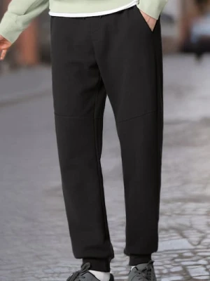 Sinsay - Spodnie dresowe - czarny