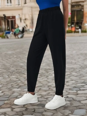 Sinsay - Spodnie dresowe - czarny