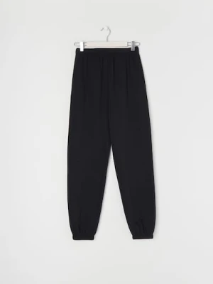 Sinsay - Spodnie dresowe - czarny