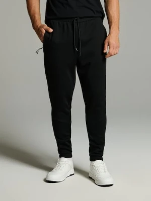 Sinsay - Spodnie dresowe - czarny