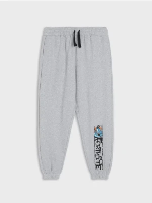 Sinsay - Spodnie dresowe Fortnite - szary