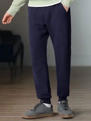 Sinsay - Spodnie dresowe - granatowy