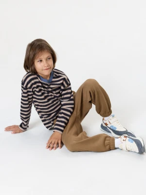 Sinsay - Spodnie dresowe jogger 2 pack - brązowy