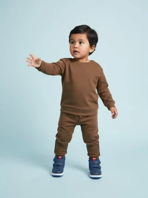 Sinsay - Spodnie dresowe jogger 2 pack - kremowy