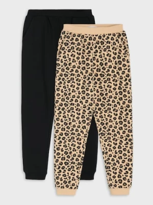 Sinsay - Spodnie dresowe jogger 2 pack - wielobarwny