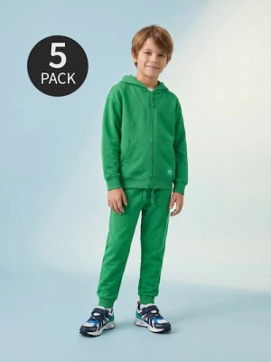 Sinsay - Spodnie dresowe jogger 5 pack - szary