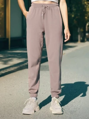 Sinsay - Spodnie dresowe jogger - beżowy