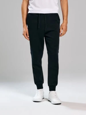 Sinsay - Spodnie dresowe jogger - czarny