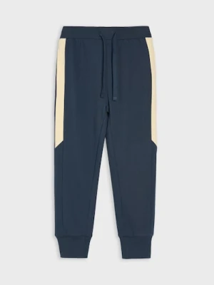 Sinsay - Spodnie dresowe jogger - granatowy