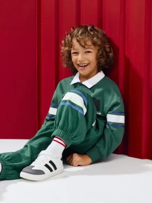 Sinsay - Spodnie dresowe jogger oversize - zielony