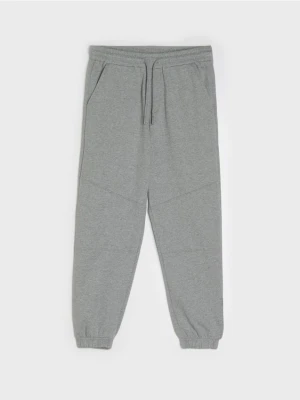 Sinsay - Spodnie dresowe jogger - szary