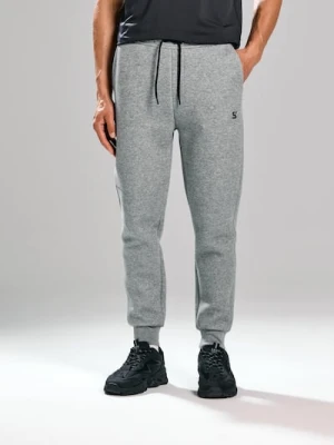 Sinsay - Spodnie dresowe jogger - szary