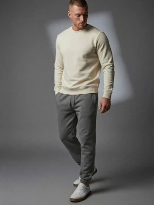 Sinsay - Spodnie dresowe jogger - szary